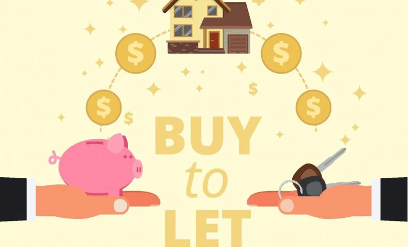 animation of a person holding a piggy bank and some keys